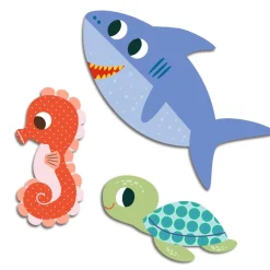 Pegatinas Animales del Mar · DJECO