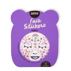 Pegatinas de cara Kawai · OMY