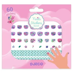 Pegatinas para uñas Petit Fleur · Djeco