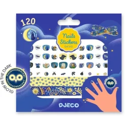 Pegatinas para uñas Reflejos de luna · Djeco