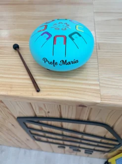 Pequeño tambor con lengüetas Jungla - Moulin Roty