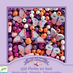 Perlas de Madera Mariposas · DJECO