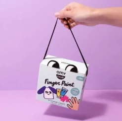 Pinturas de dedo Kit 5 colores OMY