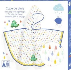 Poncho de Lluvia DJECO · Tortuga XS 90-110 cm