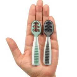 Pre-Cucharas Num Num Verde/Gris