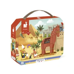 Puzzle 100 piezas - Antigüedad y Mitología · Janod