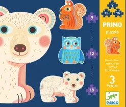 Puzzle Evolutivo en el Bosque · DJECO