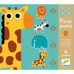 Puzzle Evolutivo en la Jungla · DJECO