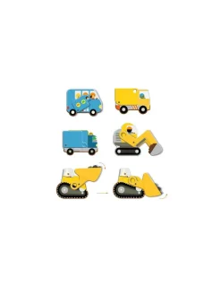 Puzzle Gigante Sitio de Construcción · Djeco