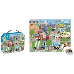 Puzzle La ciudad 36 piezas· Janod