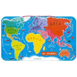 Puzzle Magnético Atlas Mundial · Janod