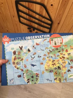Puzzle Observación · Animales del Mundo