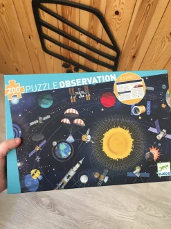 Puzzle Observación · El Espacio