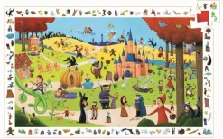 Puzzle Observación Cuentos · Djeco