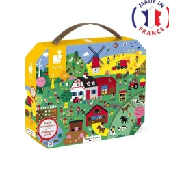 Puzzle Observación La Granja 24 piezas Janod