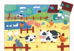 Puzzle Silueta las Vacas