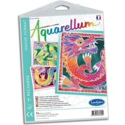 Recambio láminas Aquarellum Dragones