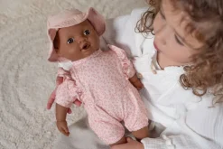 Ropita muñeca rosa flores · Little Dutch