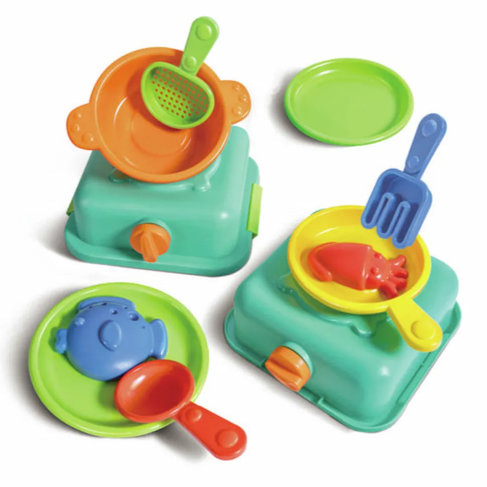 Sandy Chef - Set de cocina para arena · Hape