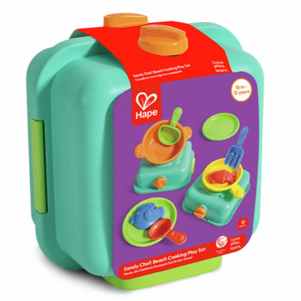 Sandy Chef - Set de cocina para arena · Hape