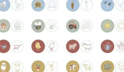 Sellos Pequeña Granja · Little Dutch