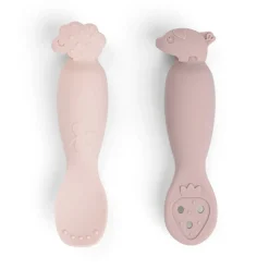 Set 2 cucharas aprendizaje silicona Tiny farm Powder · Done by Deer