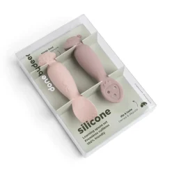 Set 2 cucharas aprendizaje silicona Tiny farm Powder · Done by Deer