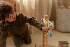 Set Construcción con grúa FSC · Little Dutch