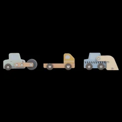 Set Construcción con grúa FSC · Little Dutch