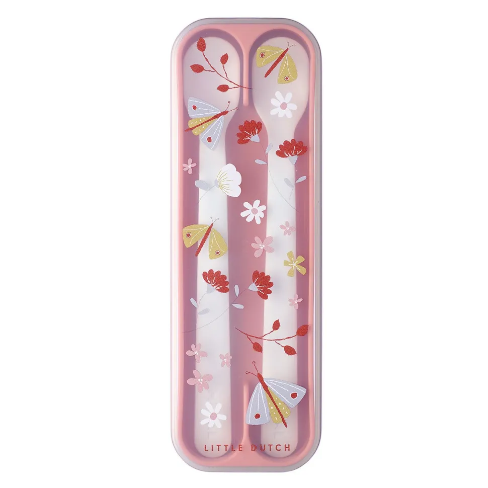 Set cuchara papilla Flores y Mariposas · Mepal