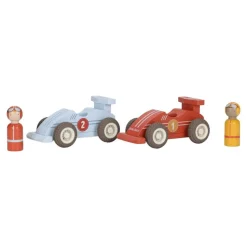 Set de coches de carreras con retroceso · Little Dutch