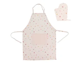 Set Delantal Geometric Nature