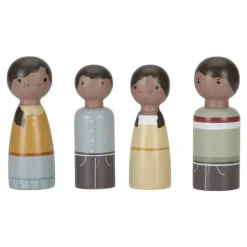 Set familia Evi Casa de Muñecas Madera FSC · Little Dutch