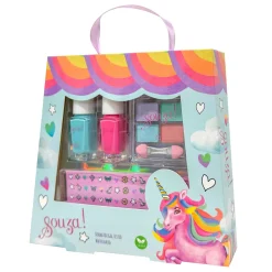 Set maquillaje unicornio · Souza