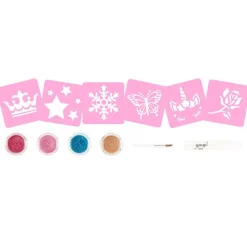 Set tatuajes purpurina · Souza