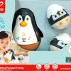 Sonajeros Tentetieso Penguin Family · Hape