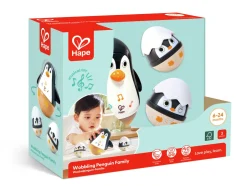 Sonajeros Tentetieso Penguin Family · Hape
