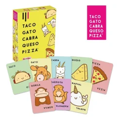 Taco gato cabra queso pizza · Ludilo