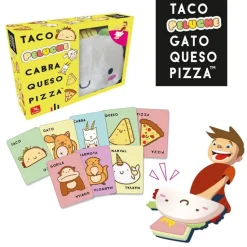 Taco, Peluche, Cabra, Queso, Pizza · Ludilo