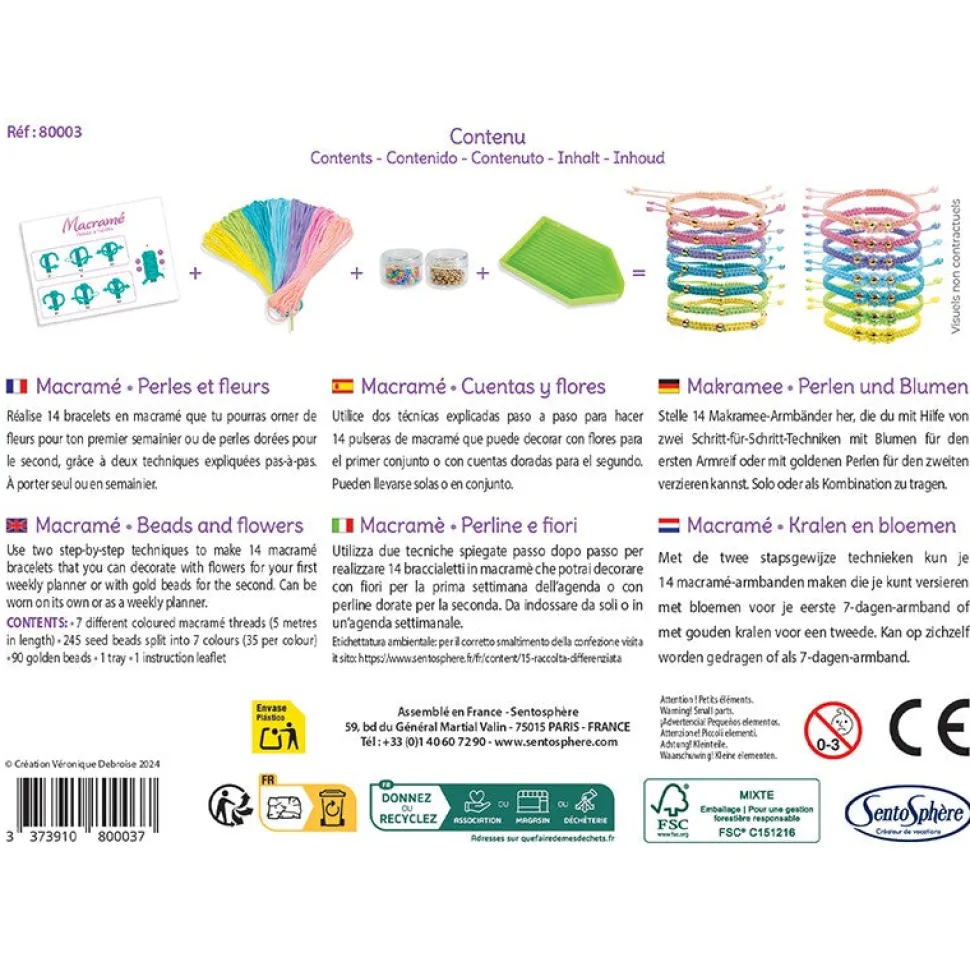 Taller Perlas y Flores Macramé · Sentosphere