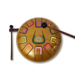 Tambú 8" 11 notas - Color Oro