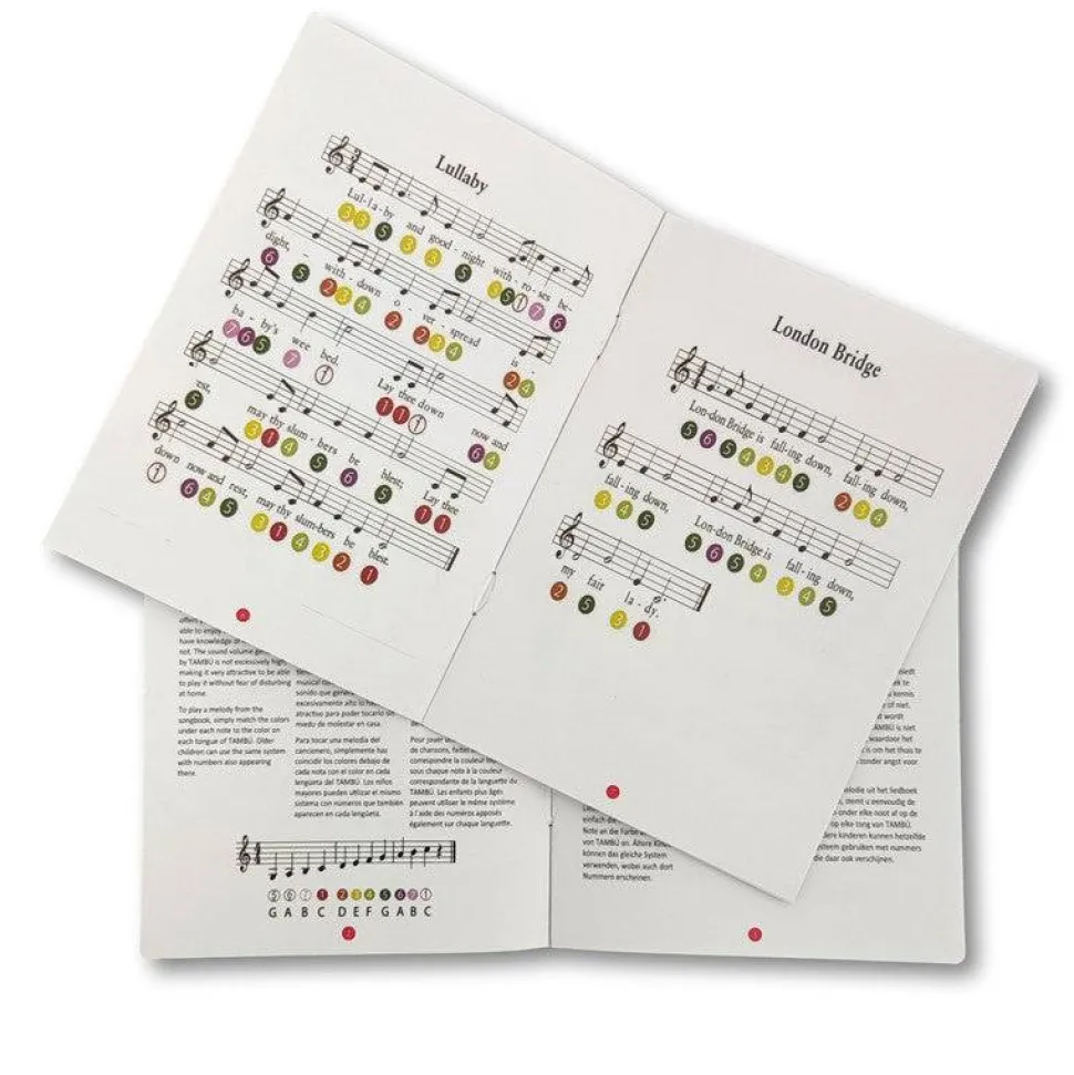 Tambú 8" 11 notas - Color Oro