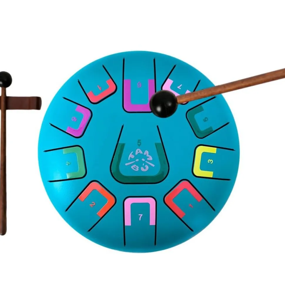 Tambú 8" 11 notas - Color Turquesa Mate