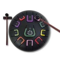 Tambú 8" 11 notas - Negro Mate