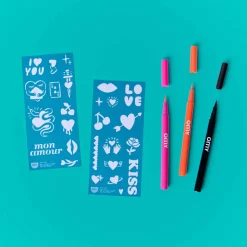 Tattoos temporales I love you · Omy