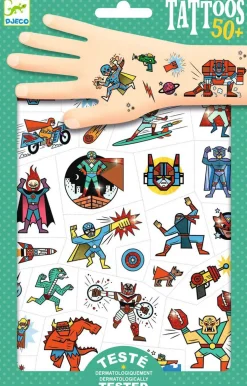 Tatuajes héroes contra villanos · DJECO