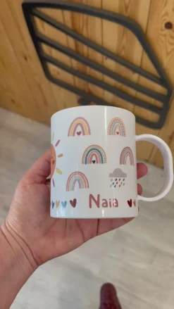 Taza Infantil Rainbow