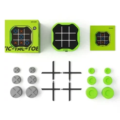 Tic-tac-toe Bolt Tres en Raya Verde · Giiker