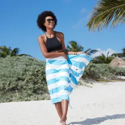 Toalla Cabana Azul Pastel · XL