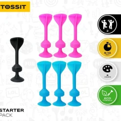 TOSSIT 7 Dardos silicona Starter